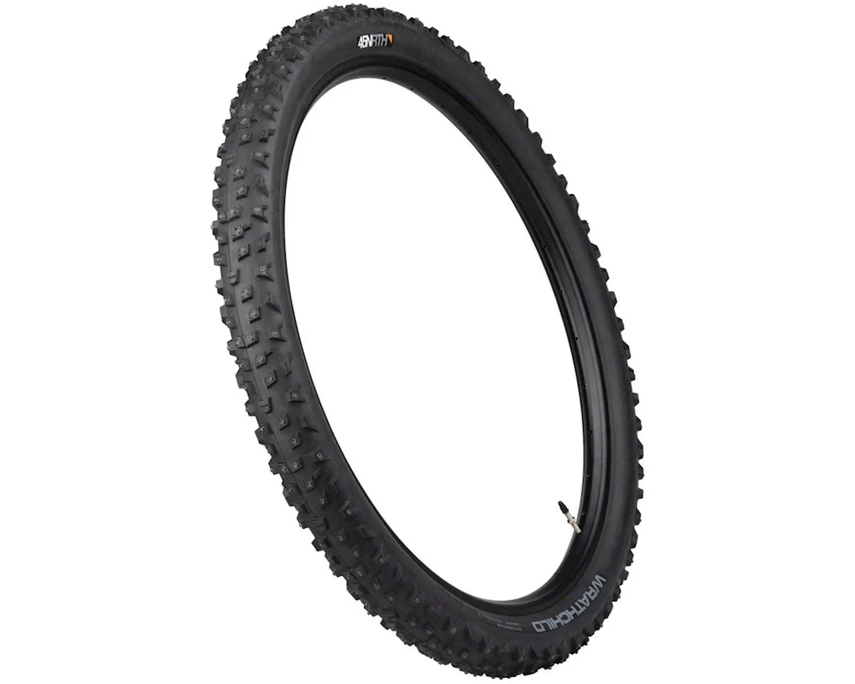 45NRTH Wrathchild Fat Bike Tire (Black) (Tubeless) (Studded) (29") (2.6") (120tpi) - view 5